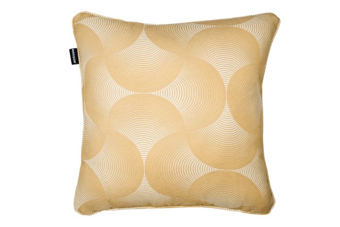 Madison sierkussen 50x50 cm. - Napels Rondo Mustard