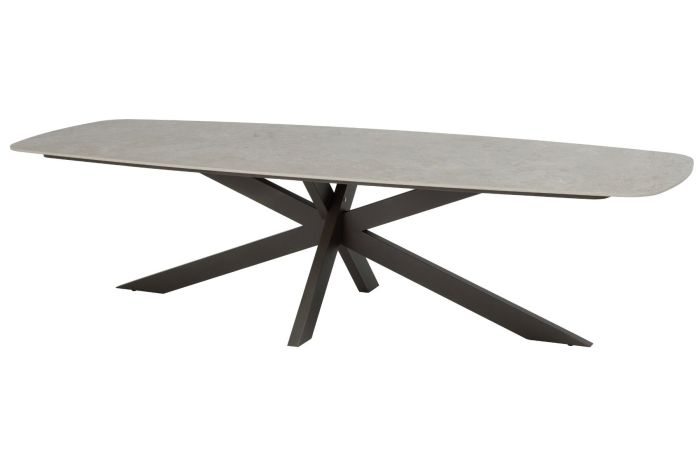 Taste Prado keramische Deens ovale tuintafel 300x110 cm. - Terre