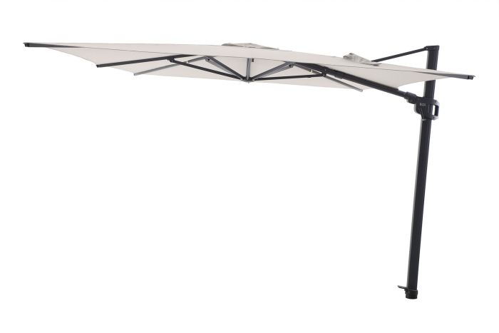 Perfect Shadow Eclipse zweefparasol 400x300 cm. Ultra - Antraciet/Urban Taupe