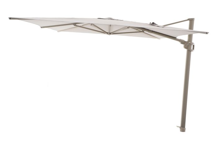 Perfect Shadow Eclipse zweefparasol 400x300 cm. Ultra - Latte/Urban Taupe