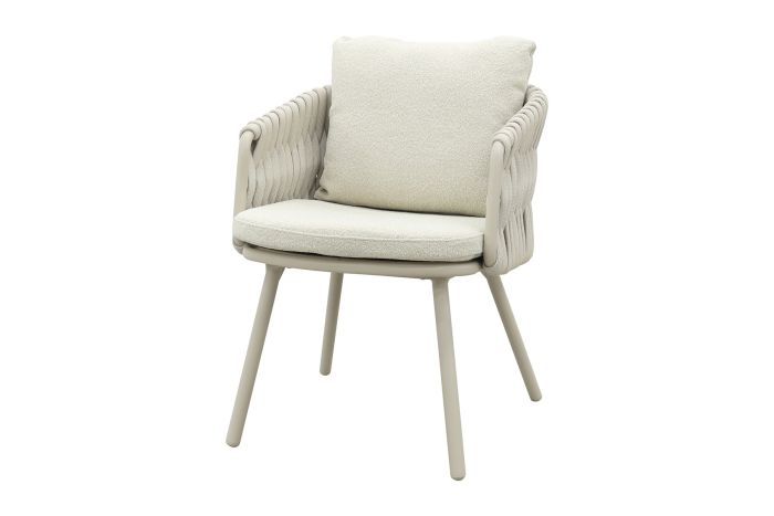 Baya rope dining tuinstoel - Mokka