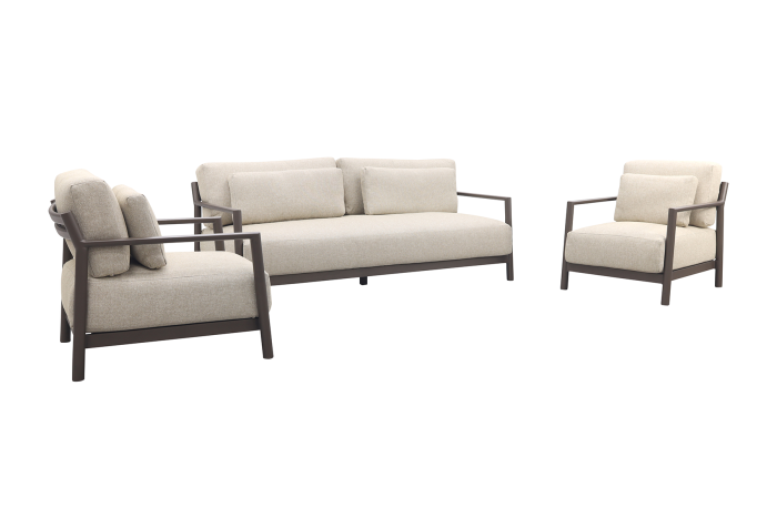 Stoel-bank loungeset Capresi