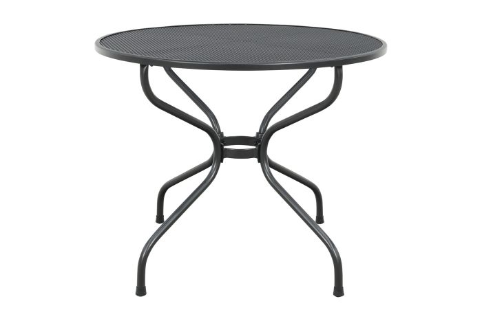Royal Garden strekmetaal tuintafel rond - Ø90 cm. - Antraciet 