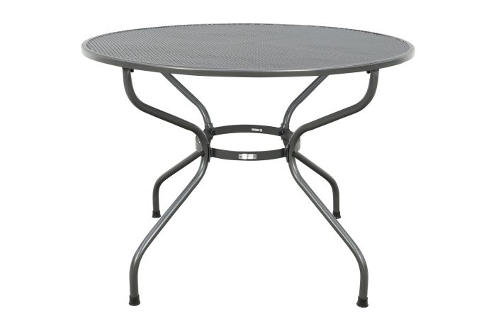 Royal Garden strekmetaal tuintafel rond - Ø105 cm. - Antraciet
