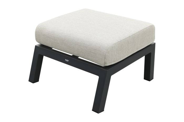 Boston voetenbankje - Antraciet