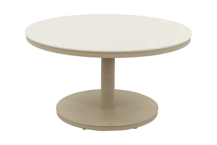 Canto ronde loungetafel Ø70 cm. - Latte