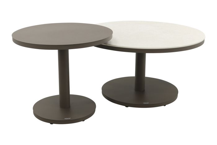 Canto ronde loungetafel set - Terre/Keramiek