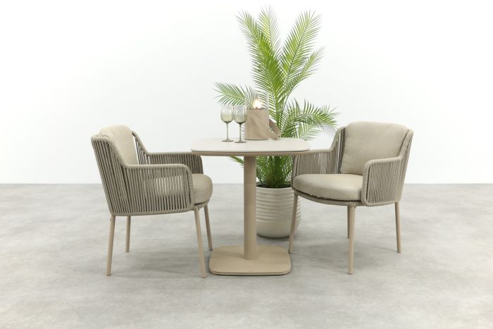 4SO Bernini/Emma bistroset (3-dlg) - Latte