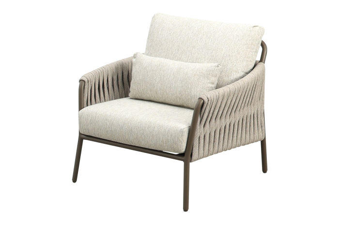 SUNS Fiavè rope loungestoel - Bronze