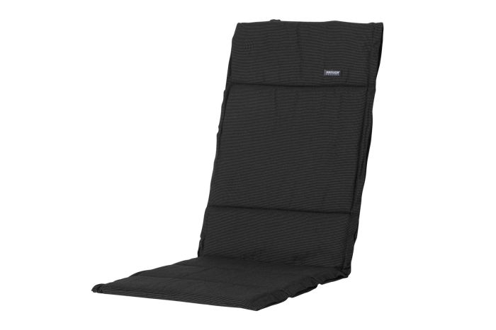 Madison Hogerugkussen Fiber de Luxe - Rib Black 2026