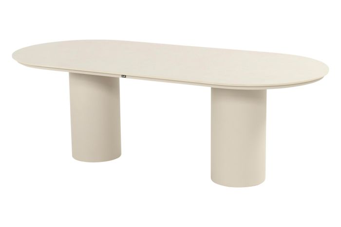 Hartman Valencia ovale dining tuintafel 280x100 cm. - Beige