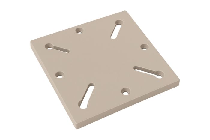 Platinum adapter plaat 6,4 cm - 11,3 cm. - Sandstone