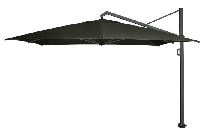 Platinum Icon T1 Zweefparasol - 4x3m. - Faded Black