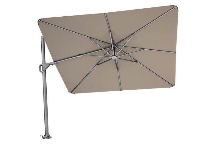 Platinum Nexus T2 zweefparasol Premium 3x3 – Havana Taupe