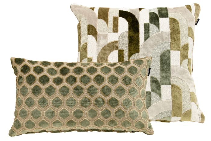 Hartman Mimi Green/Raya Olive - Kussenset