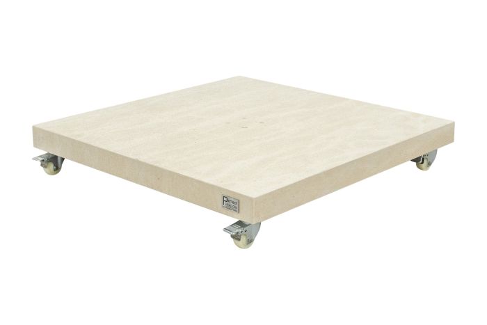 Murcia verrijdbare marmerlook parasolvoet 90 kg. t.b.v. Siesta en Eclipse