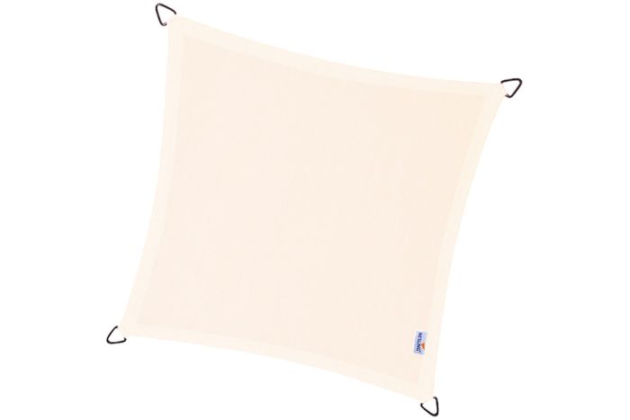 Platinum Dreamsail schaduwdoek vierkant ecru 4x4 m