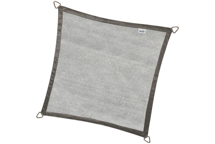 Platinum Coolfit schaduwdoek vierkant antraciet 5x5 m OP=OP