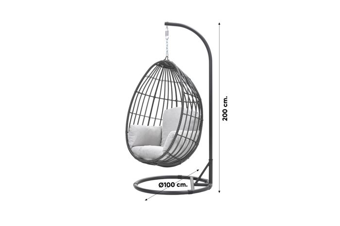hangstoel panama swing egg