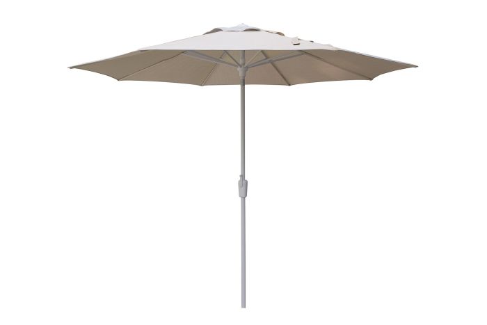 Madison Lindos ronde luxe stokparasol Ø300 cm. - Off-white/Champagne