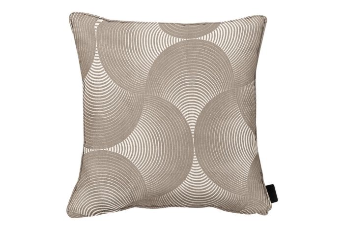 Madison sierkussen 50x50 cm. - Napels Rondo Taupe