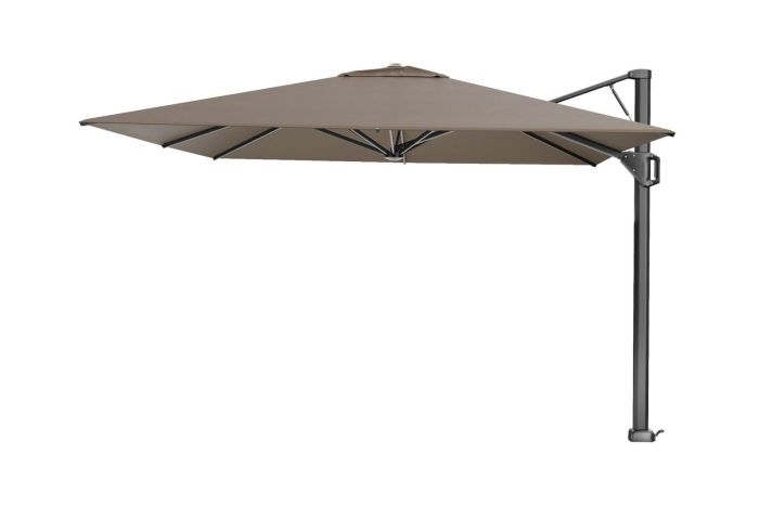 Platinum Beaufort zweefparasol premium 3,2x3,2 m. - Havana Taupe