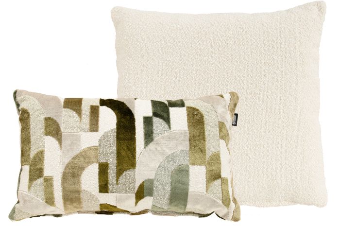 Hartman Raya Olive/Estelle Natural - Kussenset