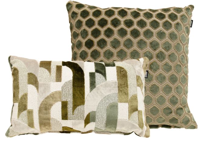 Hartman Raya Olive/Mimi Green - Kussenset
