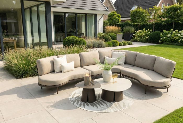 Saranda organische loungeset - Terre