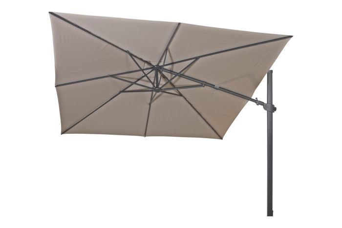 Ondeugd Verlenen specificeren 4 seasons parasol Siesta premium 300 x 300 cm taupe - Vdgarde.nl