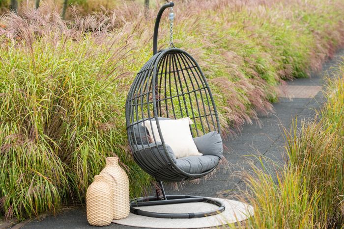 Kiezen B olie Disciplinair Panama swing egg - Antraciet - Garden Impressions - vdgarde.nl