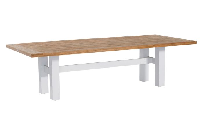 halfgeleider Secretaris kompas Hartman Yasmani dining tuintafel - 300 cm. - white - vdgarde.nl