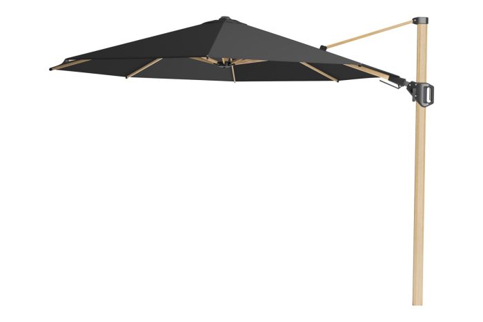 verjaardag Ontrouw affix Challenger T2 Zweefparasol rond 350 cm oak - Black - Grey - Vdgarde.nl