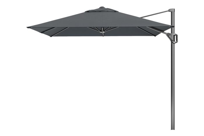 Eentonig klap Koopje Platinum Voyager Vierkanten Zweefparasol T1 2,5x2,5 m. - Antraciet