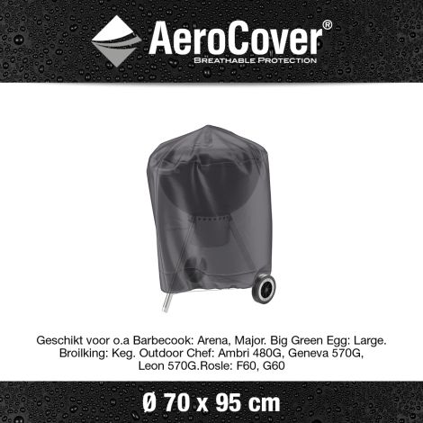 grond Vervuild Inspectie Aerocover barbecue beschermhoes - Ø70 cm. - vdgarde.nl