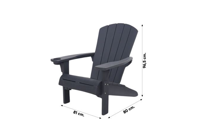 Keter alpine top adirondack chair