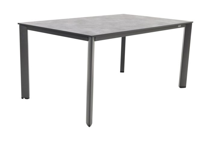 Zonder Afleiding heden Kettler Edge tuintafel 160 x 95 cm. - HPL antraciet - Vdgarde.nl