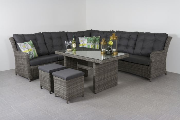 Blue bird shop lounge dining set