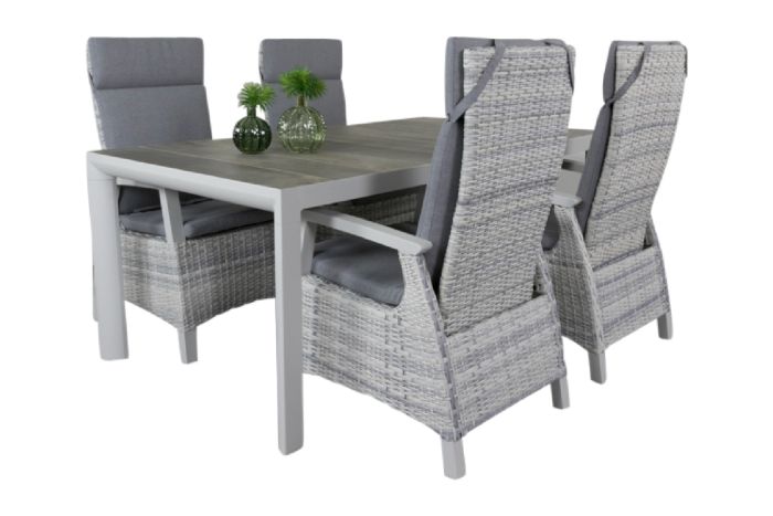 Weiland Wereldvenster Gezag Darwin verstelbare stoelen + Kingstafel 180 x 100 cm. - vdgarde.nl