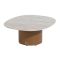 4SO Salontafel Sofie Keramiek 70x80 cm. - Amber