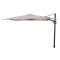 Perfect Shadow Luna zweefparasol 300x300 cm. Flex+ - Antraciet/Taupe
