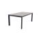Kings aluminium tuintafel 180x100 cm. - Antraciet