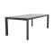 Kings aluminium tuintafel 220x100 cm. - Antraciet