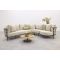 4 Seasons Ezra/Volta modulaire loungeset (4-delig) - Latte/Terre