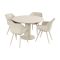 Hartman Sophie/Girona ronde tuinset voor 4 personen 120 cm. - Sand