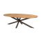 Taste Prado ovale tuintafel 240x115 cm - teak/terre