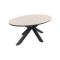 Garden Impressions Edison ovale tuintafel polywood 180x115 cm.