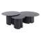 Velora koffietafels - Set van 3 - Royal grey