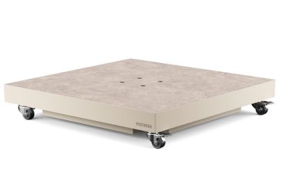 Platinum Ceramica 90 kg - Zand - verrijdbare parasolvoet - vulbaar
