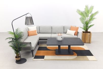 Durban/Medina verstelbare loungeset - hoekbank - 2-delig